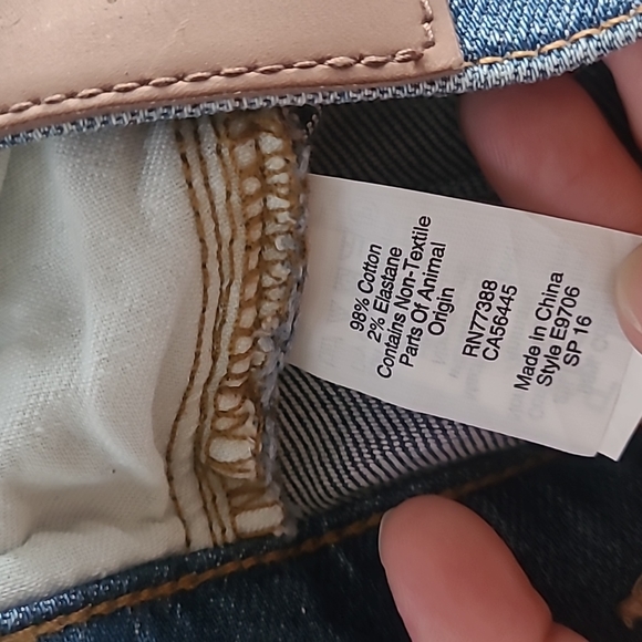 Madewell Flea Market Flare Denim Jeans 26 - Picture 14 of 14